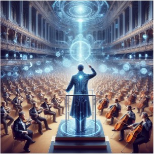 Nexialista regendo a grande orquestra da Inteligência Artificial